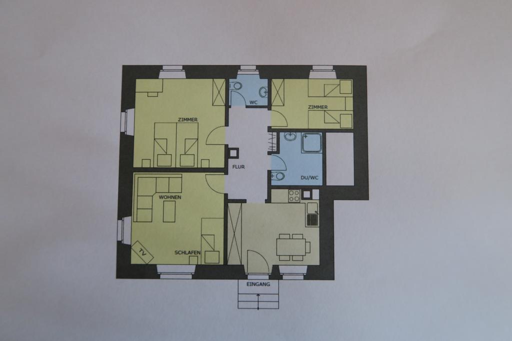 Apartment Enzian Saas-Grund Buitenkant foto