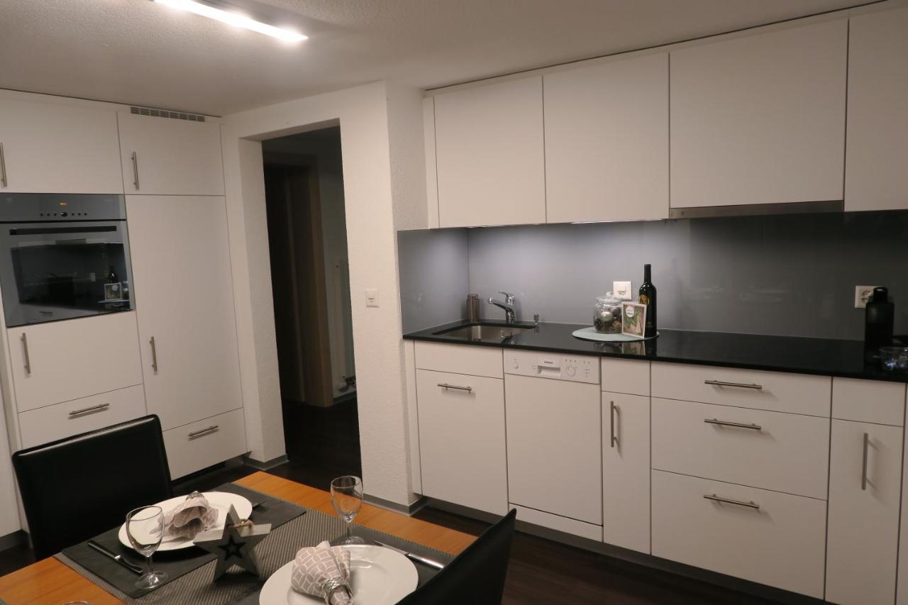 Apartment Enzian Saas-Grund Buitenkant foto